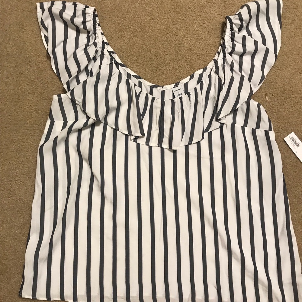 Old Navy striped top